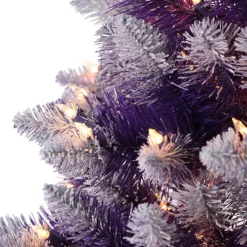 Puleo International 3' Prelit Fashion Purple Artificial Christmas Tree Hot