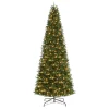 Puleo International 12' Pre-Lit Fir Tree 800 Warm White Led Lights