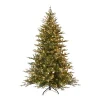 Puleo International 7.5' Pre-Lit Balsam Fir Christmas Tree Sale