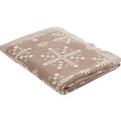 Safavieh Snowflake Throw Blanket Discount