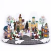 Gerson The Company 15.35" Electric Lighted Musical Holiday Village Online