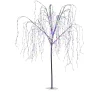 Winter Lane 7' Color Changing Willow Tree White