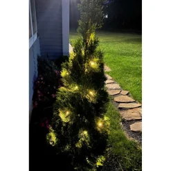 Winter Lane 150-Led Strand Of Solar-Powered Fairy Lights Outlet