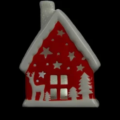 Winter Lane 2-Pack Handpainted 2-In-1 Removable House Stocking Holders