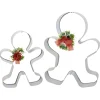 Winter Lane Set Of 2 Cookie Cutter Decorations With Led Corsages Outlet